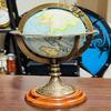 22,86 см Ручной работы Латунный Рельефный Армиллярный Глобус Уникальный Декор для Дома и Офиса