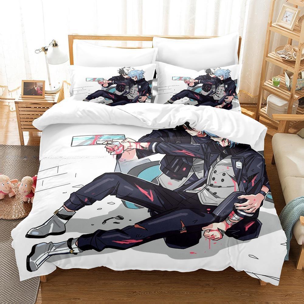 New Game Promise of Wizard Bedding Set Duvet Cover Comforter King Queen Twin Size Boys Girl Adult