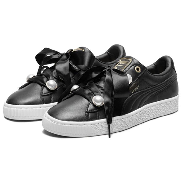 (WMNS) PUMA Basket Bling Black Women's 366732-04