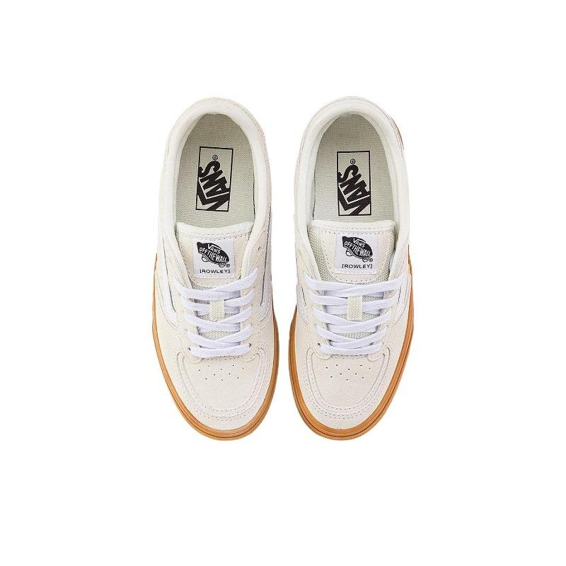 Vans Rowley Classic Унисекс Низкие Кроссовки Off White VN000EDUCD3