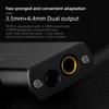 Hifi Kingdom EPZ TP20 Portable Headphone Amplifier Dual Type C for Android 32bit/384Khz/DSD256 3.5mm&4.4mm Output, (BLACK)