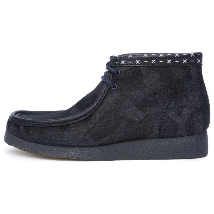 Clarks Originals Wallabee Boot Джинсовый Синий Мужские Кроссовки 26168811