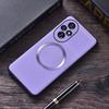 Чехол For Honor 200 5G Magnetic Case Litchi Texture PU Leather+TPU Phone Cover
