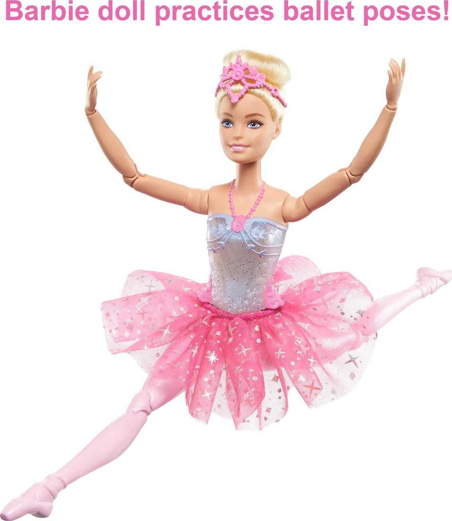 [Amazon.co.jp Exclusive] Barbie Sparkling Hikaru! Ballerina Dress-up Doll/House for Ages 3 and Up Pink HLC25