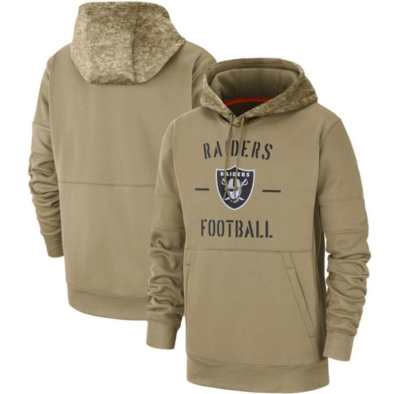 Mens NFL Football Graphic Hoodie Khaki Athletic Sweatshirt Loose Fit Long Sleeve