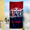 Rb Leipzig Customized Name Beach Towel Super Soft Microfiber Quickdry Fabric