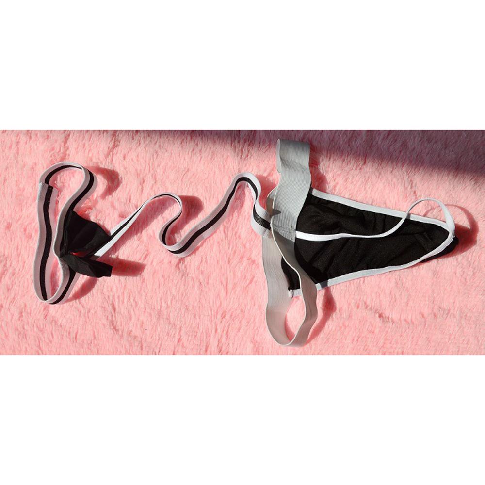 Новинка, сексуальное мужское нижнее белье Mankini Thong, костюм официанта, боди, нижнее белье, трусы
