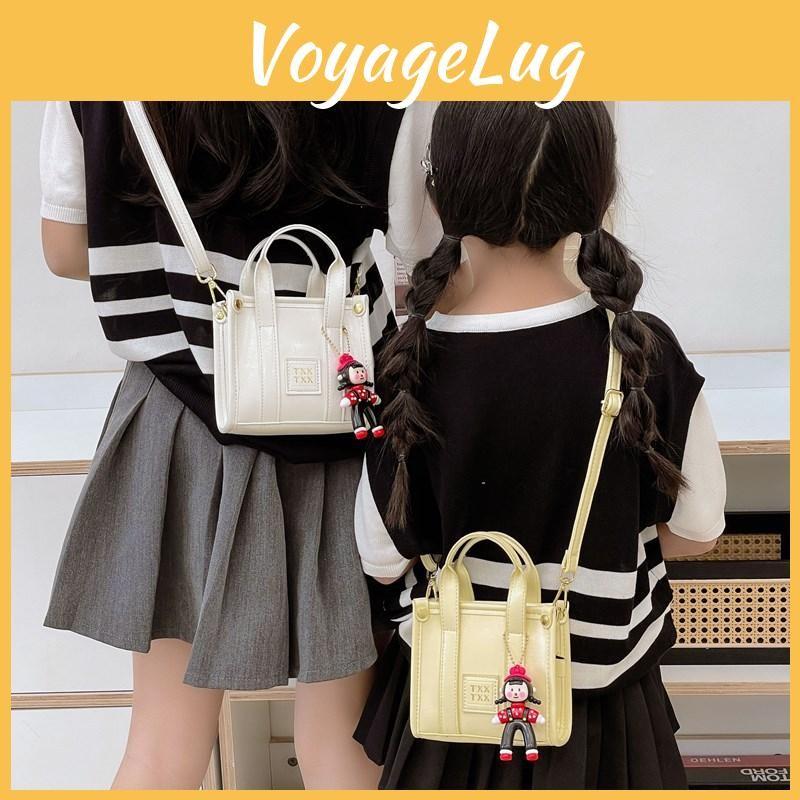 Solid Letters English Color Smooth Satchel Durable Kids Small Bag Crossbody