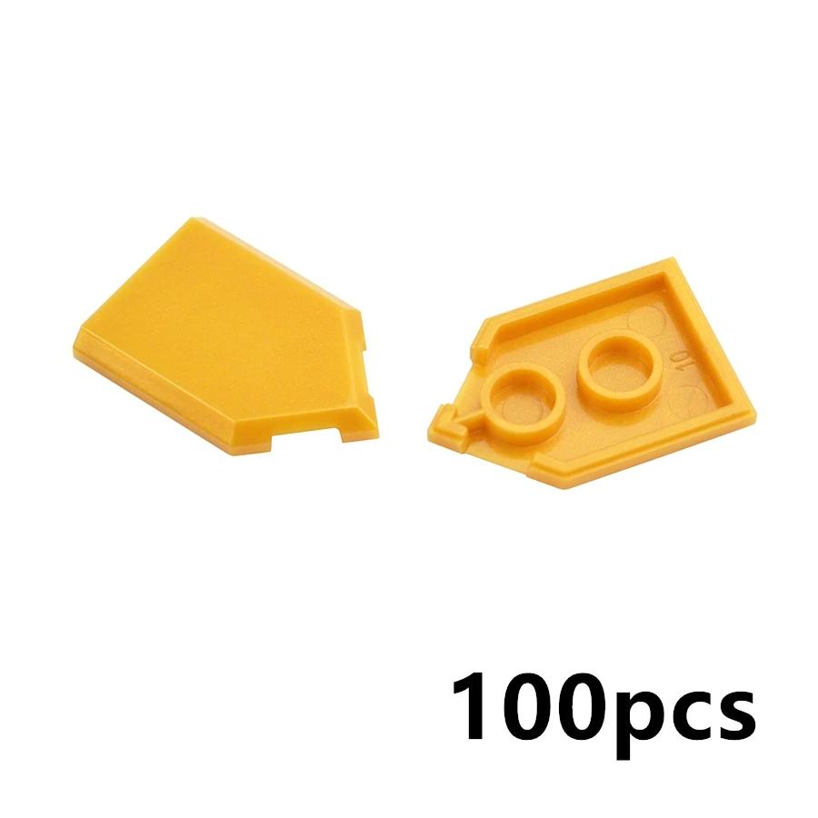 100 ШТУК Детали MOC 22385 2x3 Панель-щит со светодиодом 22385 2x3 Плитка Строительные блоки DIY Конструкторы Совместимы с 3068