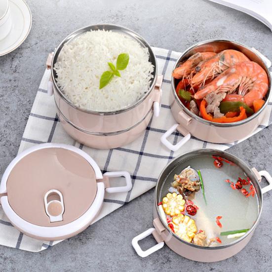 Портативный тепловой ланч-бокс из нержавеющей стали Bento школьный контейнер для еды для пикника