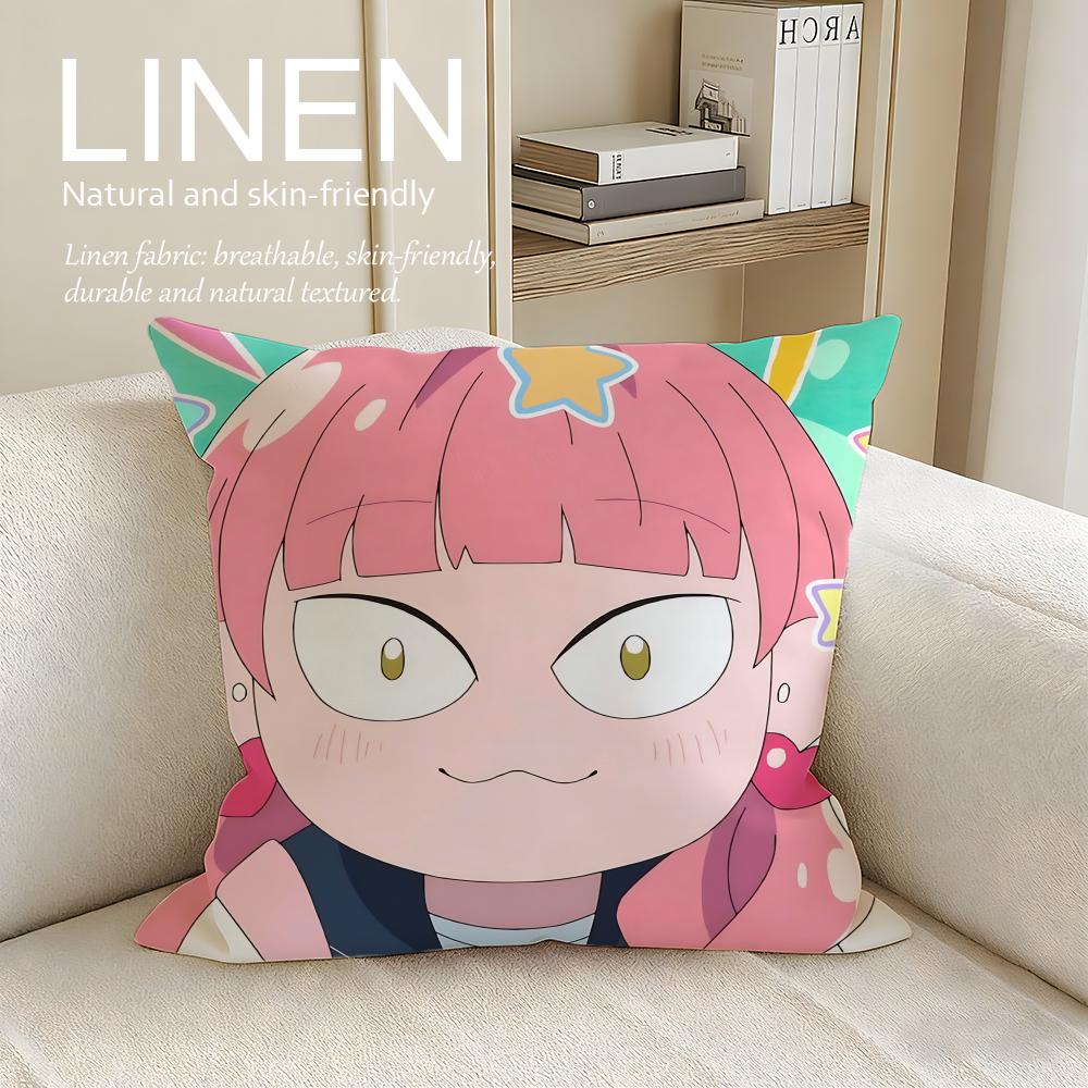 You and I Are Polar Opposites Cushion Cover Linen Decorative Pillowcase Set Pcs x Breathable Washable Sofa Cushion Cover