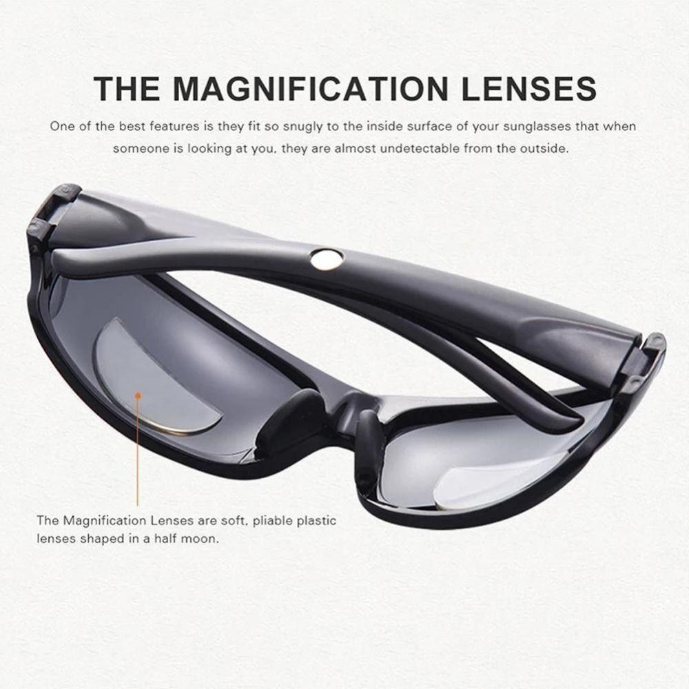 Очки Пресбиопические Очки Бифокальные Линзы Очки для Чтения Сменная Накладка Пресбиопическая Зеркальная Накладка