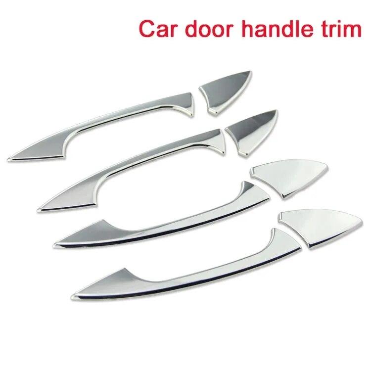 For Mercedes Benz GLK/GL/ML/C Class W204 X204 ABS Chrome Car Door Handle Trim Door Bowl Decoration Car Styling Car Accessories
