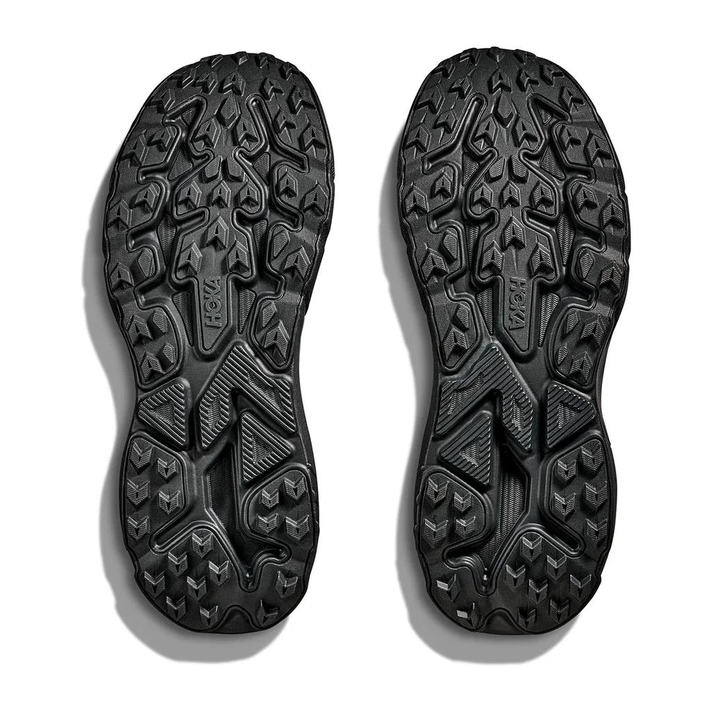 HOKA One One Challenger 8 Удобная посадка Кроссовки для трейлраннинга Мужские кроссовки Черно-золотые 1168716-BKGD