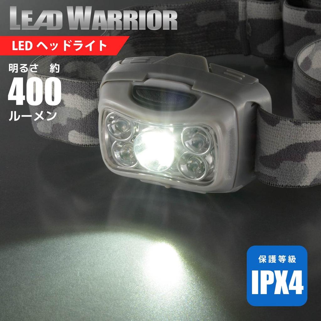 Светодиодная фара Ohm Electric Headlight Lead Warrior LW400RG OHM LC-LW400RG-H 08-1352