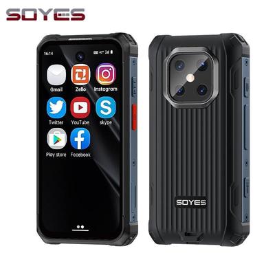 Soyes MAXo Радиационно-защищенный Мини Смартфон 3.88 дюйма TFT 6 ГБ ОЗУ 128 ГБ ПЗУ MT6762 Восьмиядерный 13 МП LTE 4G Две SIM-карты GPRS WIFI Мобильный телефон Android