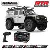 Игрушка гусеничный грузовик с дистанционным управлением 1/16 4WD Вездеходный Водонепроницаемый Беспроводное управление Игрушка автомобиль для лазания со светодиодной подсветкой на крыше