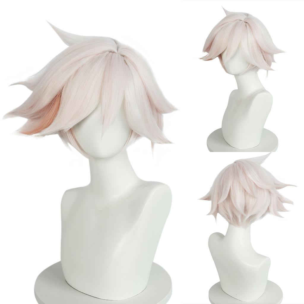 Hazbin Hotel Cosplay Wig Short Dyed High Temperature Silk For Men Role Play
