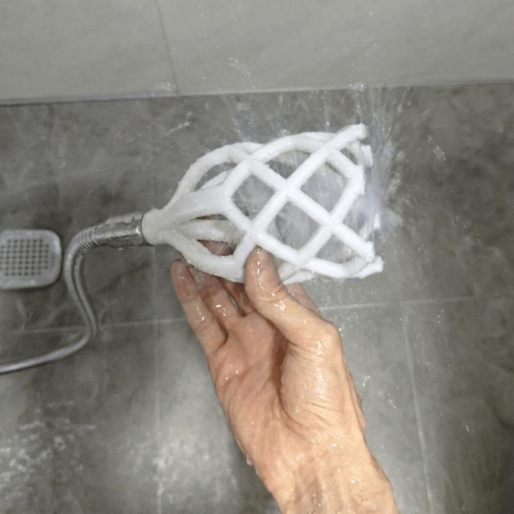 Dense Outlet Layout 3D Micro Hole Shower Head Boost Water Pressure Shower Daily Shower