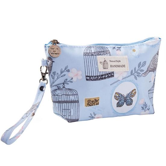 Eye-catching Storage Bag Durable Colorful Large Capacity Waterproof Makeup Pouch for Daily Use