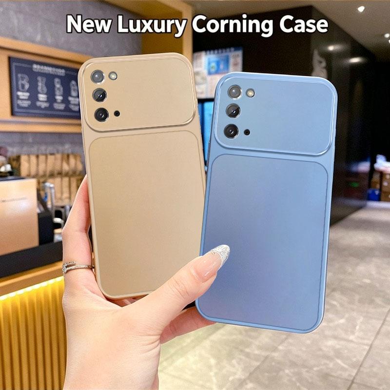 Для Samsung Galaxy Note20 Чехол Samsung Galaxy Note20 Крышка Capa Задняя панель Бампер Защита от ударов ТПУ Жидкий силикон Мягкий Fundas