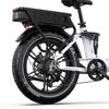 Electric Bicycle Onesport 20" 500W Motor Full Suspension 48V 36AH Adult Ebike Top Speed25Km/h 7 Speed Load 120Kg OT08 Pro