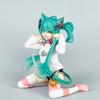 11-20 см Фигурка Хацунэ Мику X Киннаморолл Аниме Коллекционные Модели Декоративные Украшения Детский День Рождения Рождество Каваии Подарок