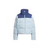 Originals 600 Puff Stand Collar Warm Cropped Down Jacket Women Outerwear Light-Blue IU4814