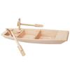 Vintage Decor Wooden Boat Model Home Decoration Boat Model Ornaments Fishing Boat Decor  Kids Toy