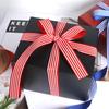 Striped Ribbon Gift Box, Packaging, Bouquet, Tie, Ribbon Cake Box, Shoelace, Clothing Accessories, Cloth Strap, 2.5CM/45 Meters Long