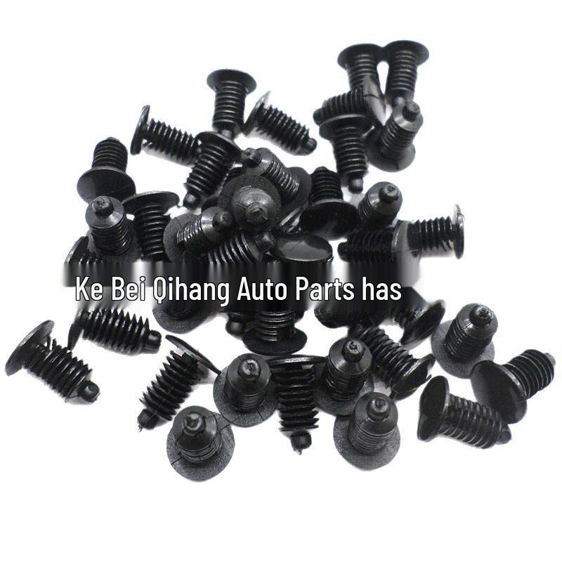 Нейлоновый универсальный клипс-фиксатор обивки потолка для GM, отверстие 8 мм, форма «ёлочка»