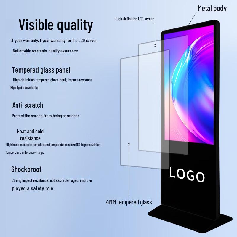 Zhiye Vertical Digital Signage Display (CN version)