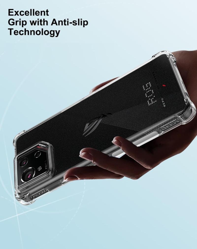 Чехол для Asus ROG Phone 9 8 7 6 Pro Защитная крышка Четыре угла Ударопрочный бампер Coque Fundas