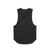 New Sports Vest Men'S Loose Summer Pure Cotton Fitness And Bodybuilding Quick Drying Sleeveless Shoulder White Base Shirt Sleeveless T-Shirt