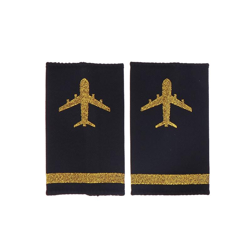 1 пара украшений для одежды погоны профессиональные погоны для пилотской формы ремесло плечевые знаки DIY декор для одежды аксессуары
