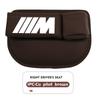 NTSM5 Universal Car Seat Gap Filler Phone Key Water Cup Storage Box For BMW M 1 3 4 5 6 7 Series X1 X3 X4 X5 G20 G38 F48 E36 E39