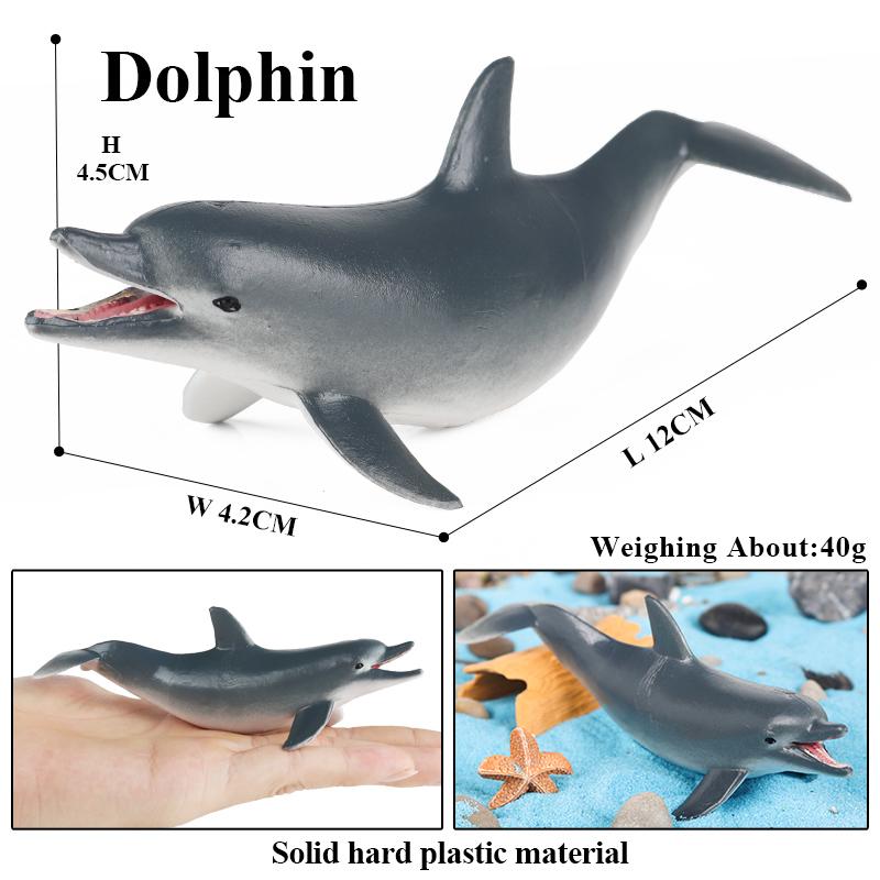 Oenux Морские животные Коралл Осьминог Наутилоидея Краб Морская звезда Океан Модель Фигурки Образовательная Коллекция Игрушка Детский Подарок