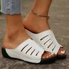 Летняя обувь Женские сандалии Платформа Женская обувь Слипоны Женская обувь Клиновидная Женская обувь Пляжные Женские тапочки Обувь Женская