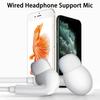 In-Ear Wired Headphone with Microphone Adjustable Volume Computer Gaming Headset for iPhone for Android for Huawei