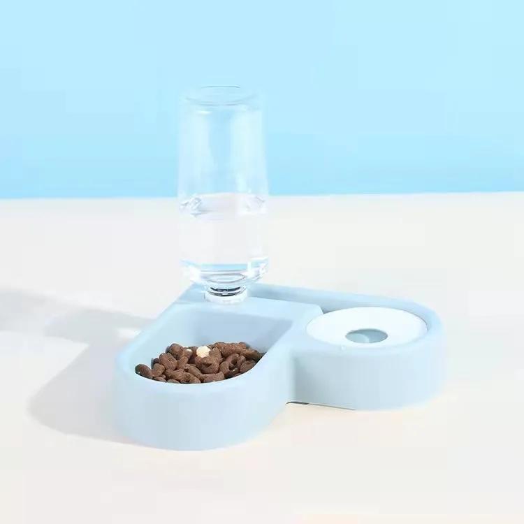 WTEMPO CSМаленькая и средняя миска для корма для собак, миска для кошек, товары для домашних животных, двойная миска, кормушка для домашних животных, автоматическая двойная поилка для кошек