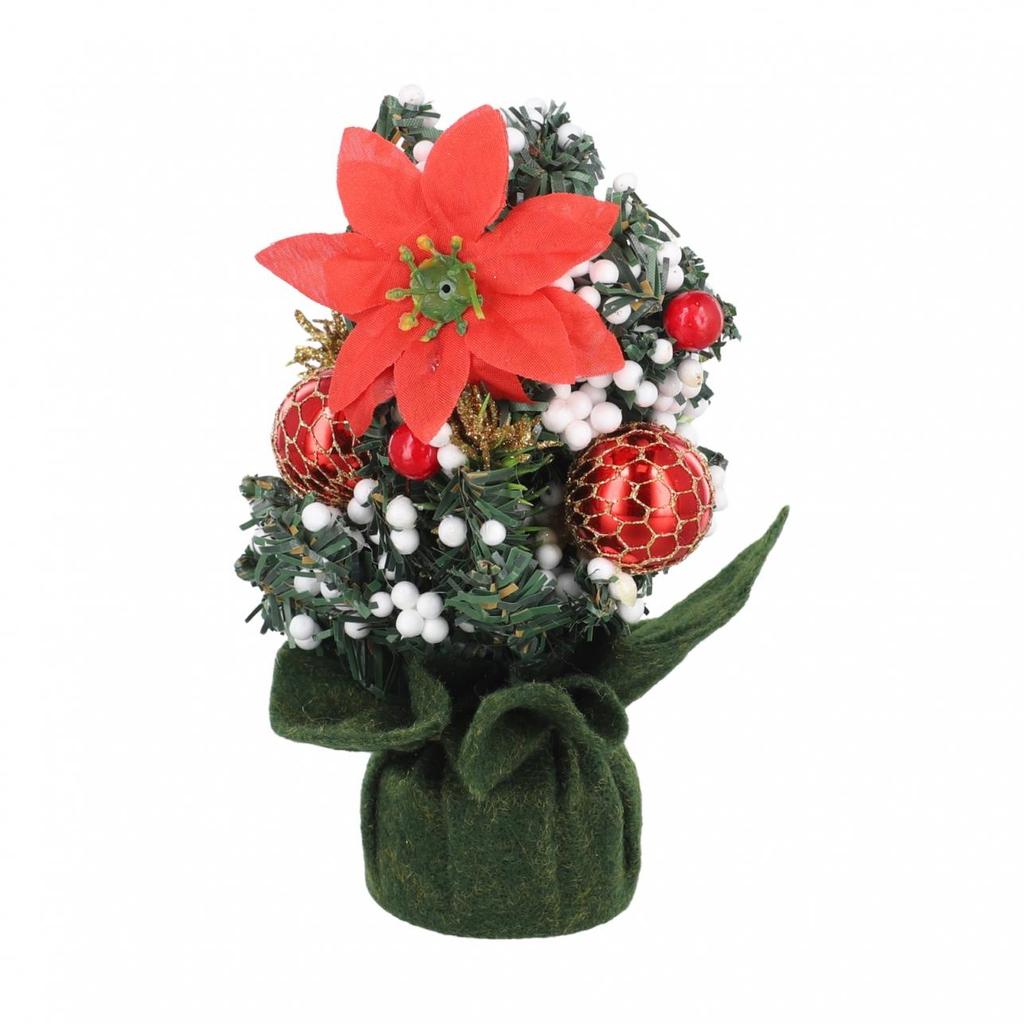 Mini Table Top Christmas Tree Small Desk Xmas Tree Party Ornament Decorated Tree