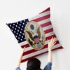 Наволочка с дизайном кленового листа флага США Счастливый осенний урожай декор Праздничный декор Наволочка