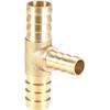 Brass Tee T Shape  Barb Fitting Reducer Barb Union Coupling 3 Ways  Fitting Air Gas Water Fuel