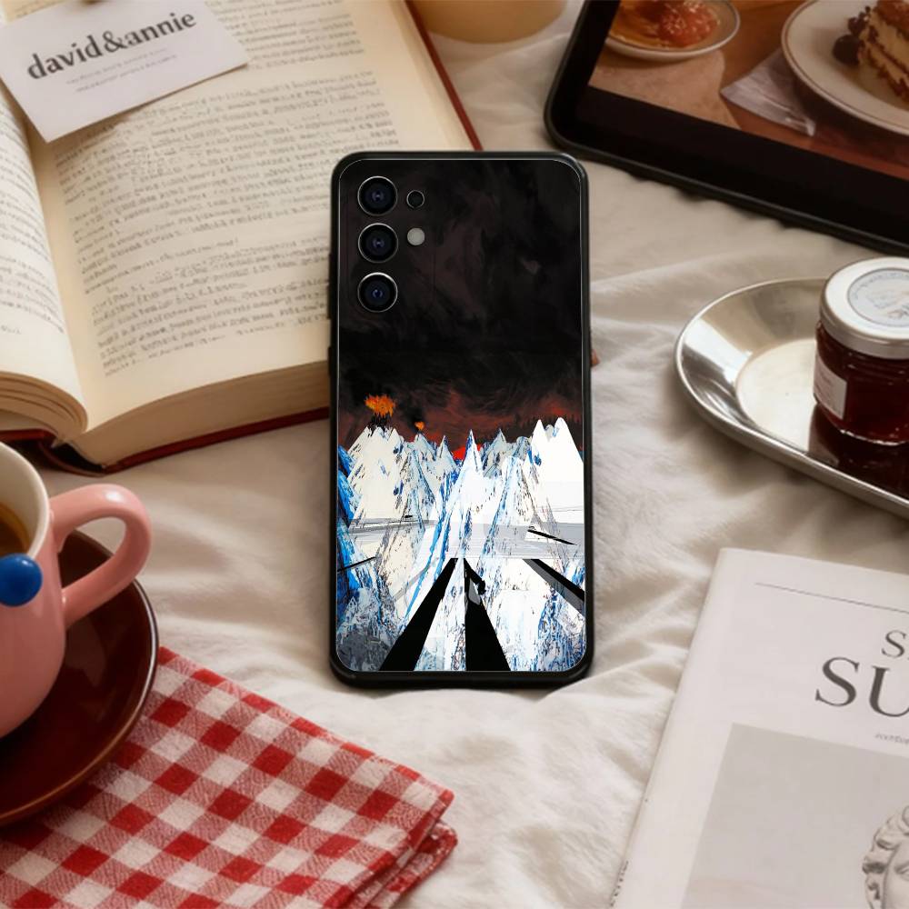 R-Radiohead In Rainbows Phone Case For Samsung S 25,24,23,22,30,21,10,9,Ultra,Plus,Lite,FE,4,5 G Soft Black Case