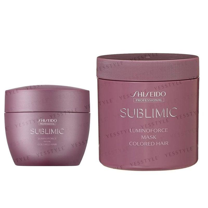 Shiseido Professional - Маска Sublimic Luminoforce для окрашенных волос