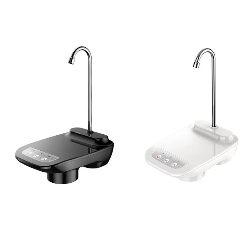 Электрический диспенсер для воды, перезаряжаемый через USB, портативный электрический автоматический водяной насос, ведро, диспенсер для бутылок, автоматический для кухни