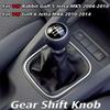 Ручка переключения передач 5/6 Speed Stick с кожаным чехлом для багажника для Volkswagen VW Golf 5 V MK5 MK6 Jetta R32 2004-2014 Car-Stying