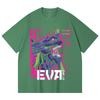 Унисекс футболка из плотного 100% хлопка, 230 г/м², с принтом Evangelion V8