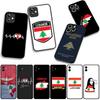 Чехол для телефона с картой и флагом Ливана для Apple iPhone 17 16 11 Pro XS Max XR 6 7 8 Plus + 16E SE 2020 Air 5 8+ Чехол