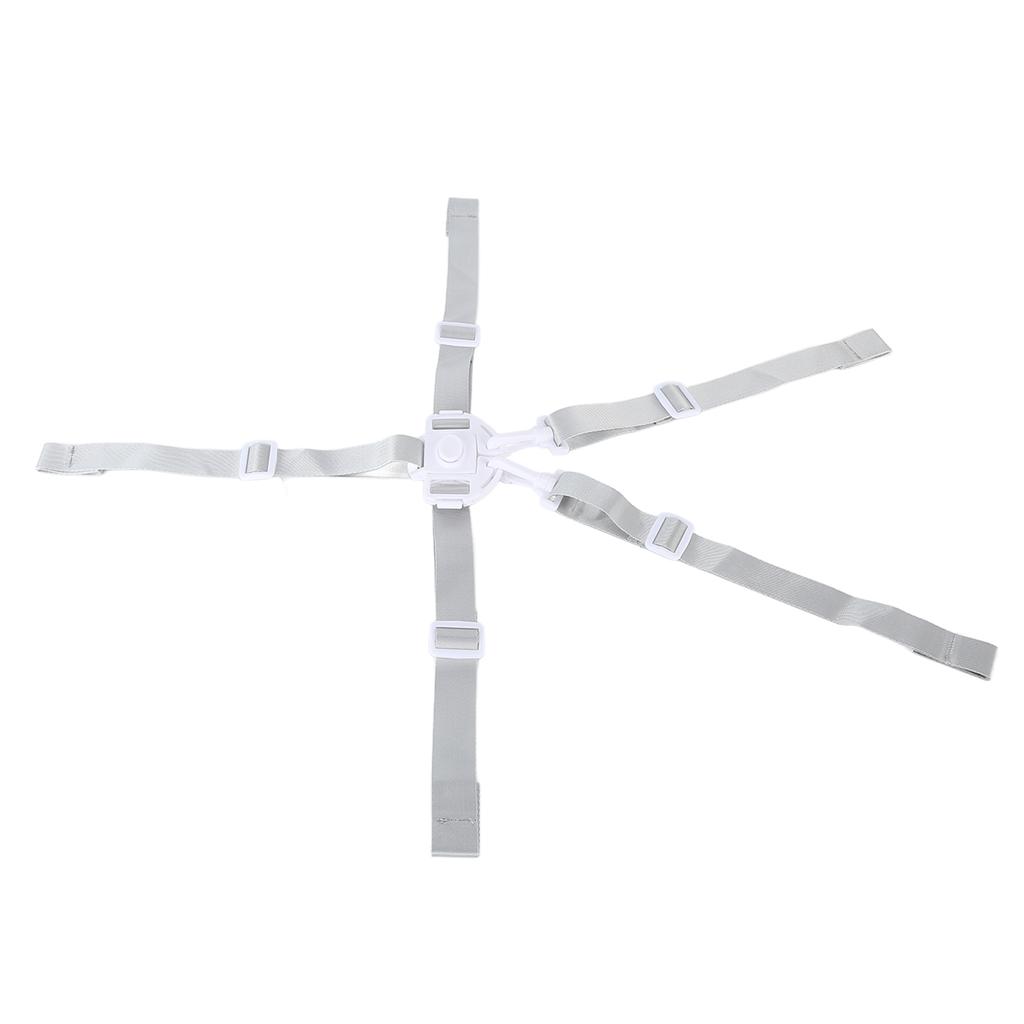 Ремни безопасности для высокого стульчика, регулируемые 5-точечные ремни безопасности для ребенка, ремень безопасности с пряжкой для коляски